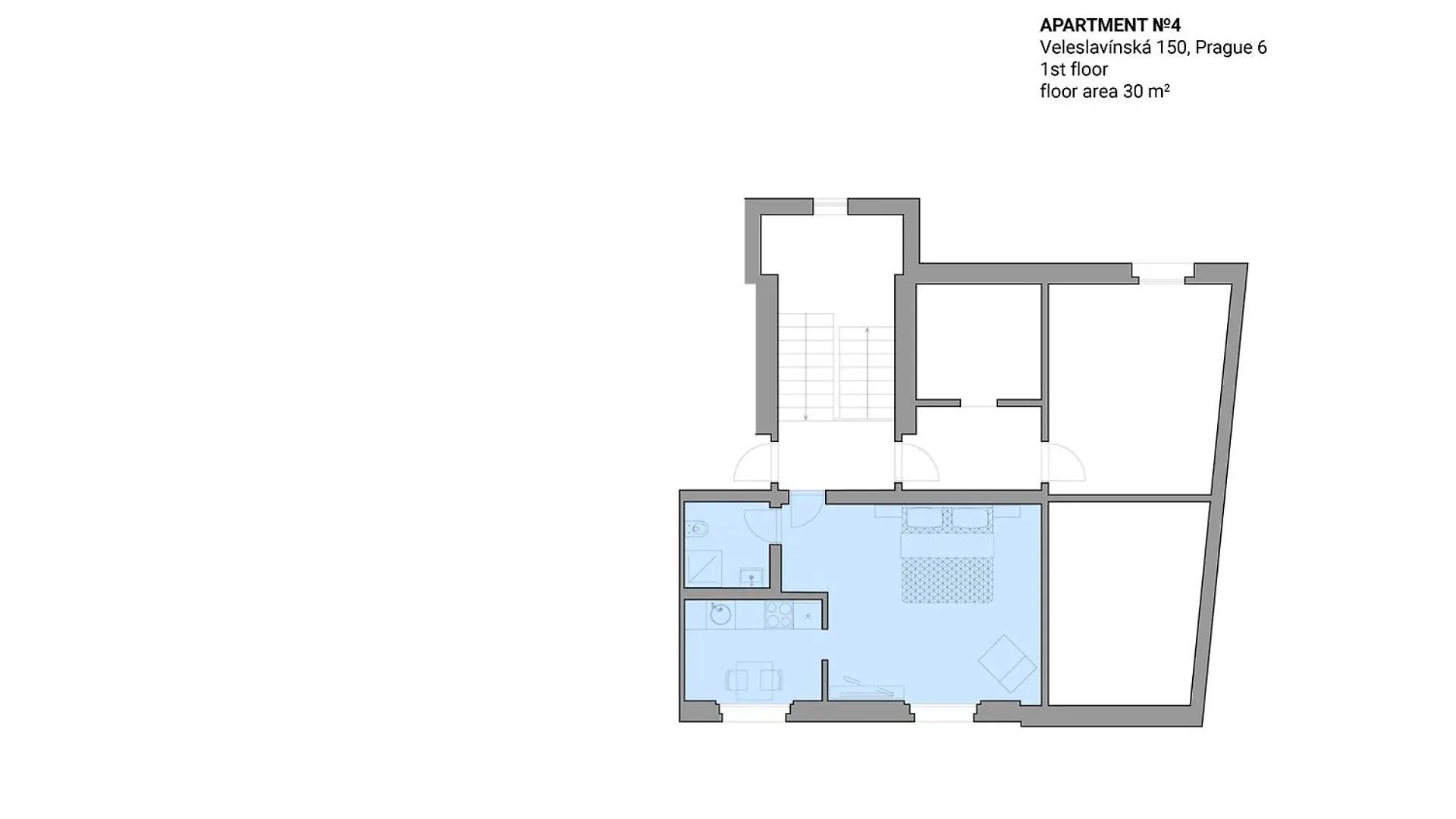 Veleslavin Apartments Prag Çek Cumhuriyeti